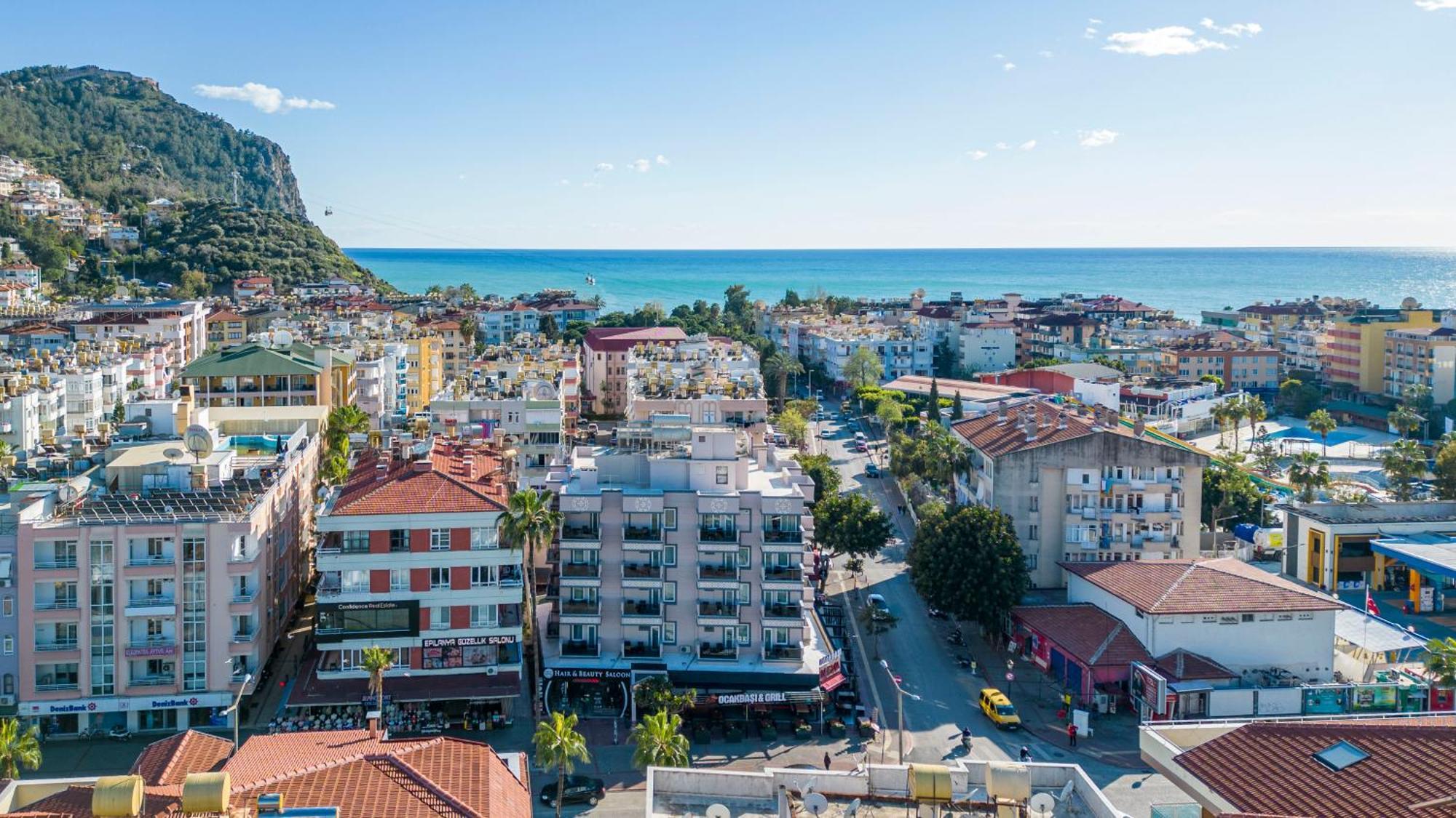 Aslan Corner Hotel Alanya Exterior foto