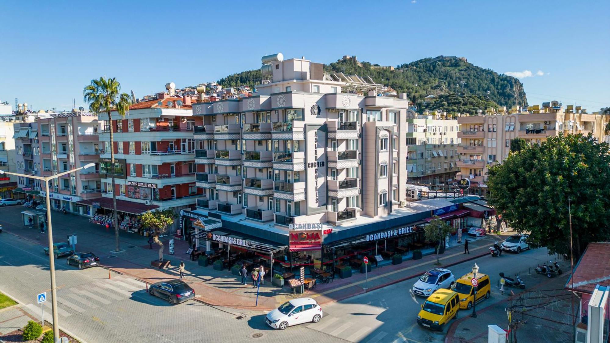 Aslan Corner Hotel Alanya Exterior foto